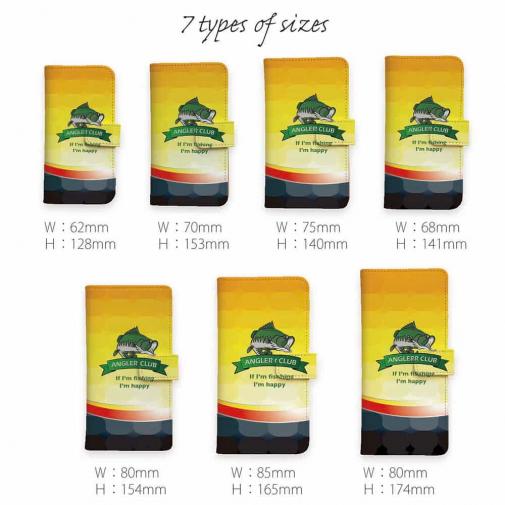 【手帳型】アングラーズクラブ