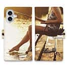 【手帳型】夕暮の釣りガール