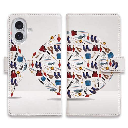 【手帳型】釣具は魚への第一歩