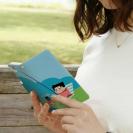 【手帳型】釣り人とクリップアート