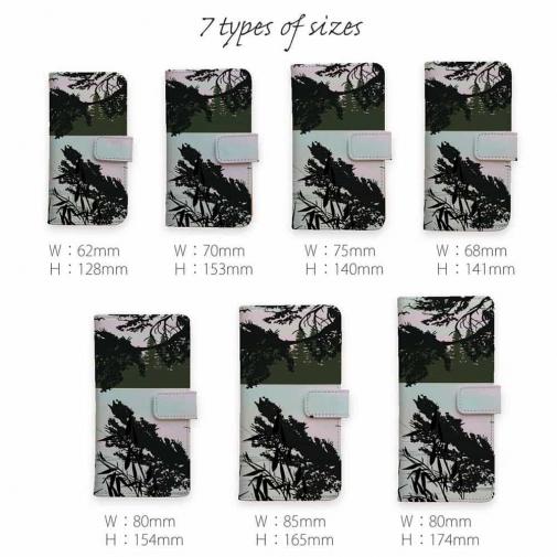 【手帳型】釣りの時事風刺しラスト