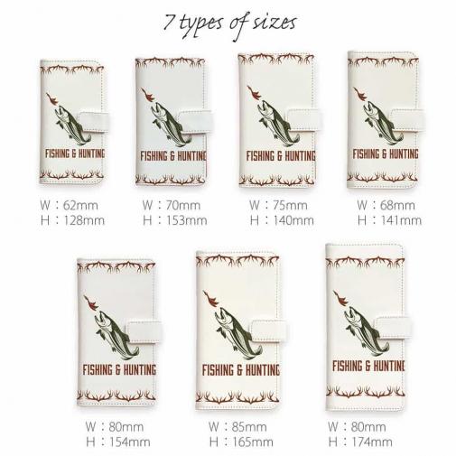 【手帳型】FISHING & HUNTING