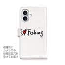 【手帳型】I LOVE FISHING