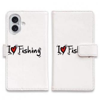 【手帳型】I LOVE FISHING