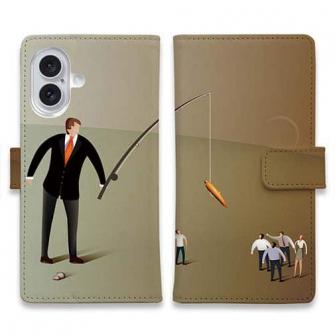 【手帳型】ビジネスマンと釣り