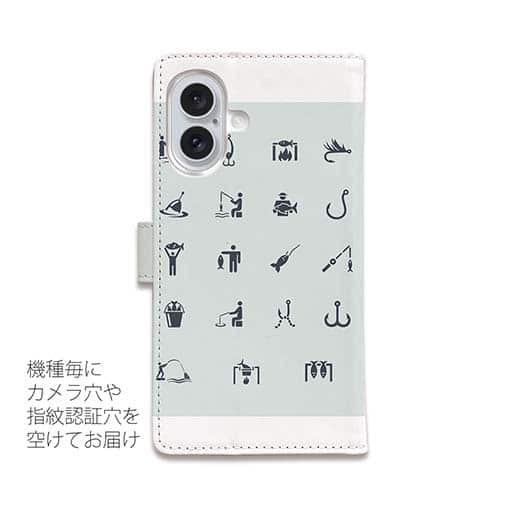【手帳型】釣りのアイコン24