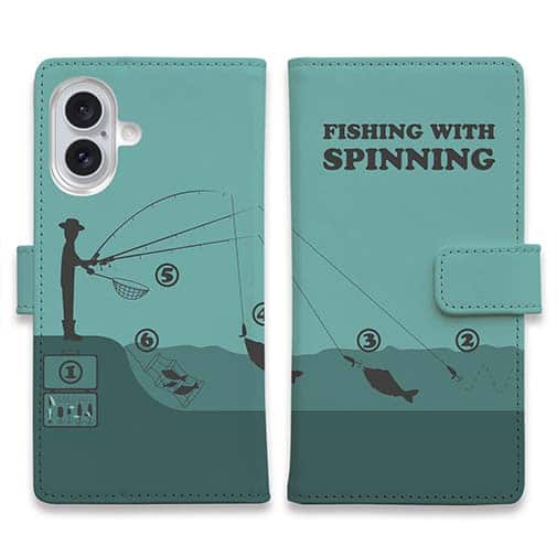 【手帳型】スピニング入門!