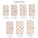 【手帳型】ルアーのシームレスパターン　レッド