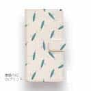 【手帳型】ルアーのシームレスパターン　ミノー