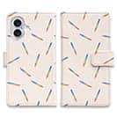 【手帳型】ルアーのシームレスパターン　メタルジグ