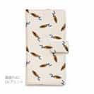 【手帳型】ルアーのシームレスパターン　ゴールド