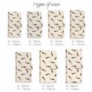 【手帳型】ルアーのシームレスパターン　ゴールド