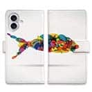 【手帳型】カラフルフィッシュ