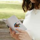 【手帳型】モダンなカラフルフィッシュ