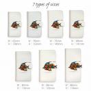 【手帳型】モダンなカラフルフィッシュ