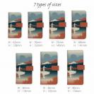 【手帳型】川岸のフライフィッシャー　チャコール