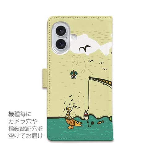 【手帳型】オウムの釣り