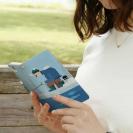 【手帳型】真冬の釣り人