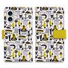 【手帳型】釣具のシームレスパターン