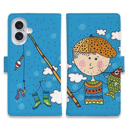 【手帳型】あの日のボクの釣り