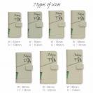 【手帳型】レトロな可愛い男の子と釣り