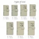 【手帳型】レトロな可愛い男の子と釣り