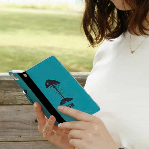 【手帳型】ボーンフィッシュ