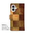 【手帳型】金魚と屏風柄