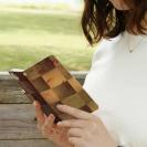 【手帳型】金魚と屏風柄