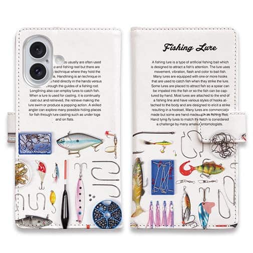 【手帳型】Fishing Lure