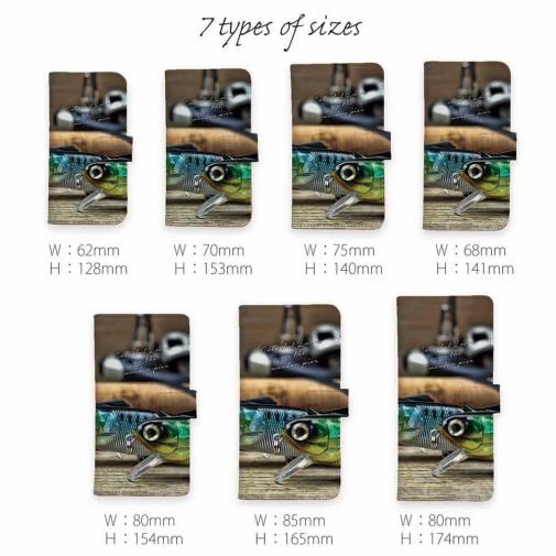 【手帳型】カラフルルアー その1