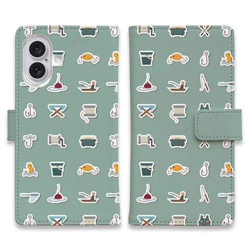 【手帳型】釣具のアイコン集