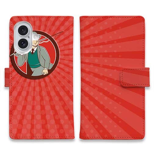 【手帳型】ビジネスフィッシャーマン