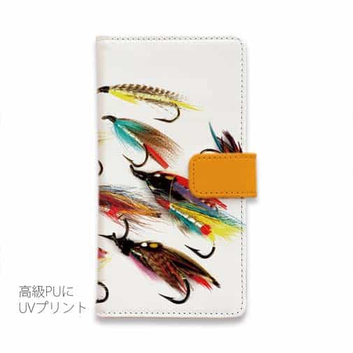 【手帳型】フライのデザイン