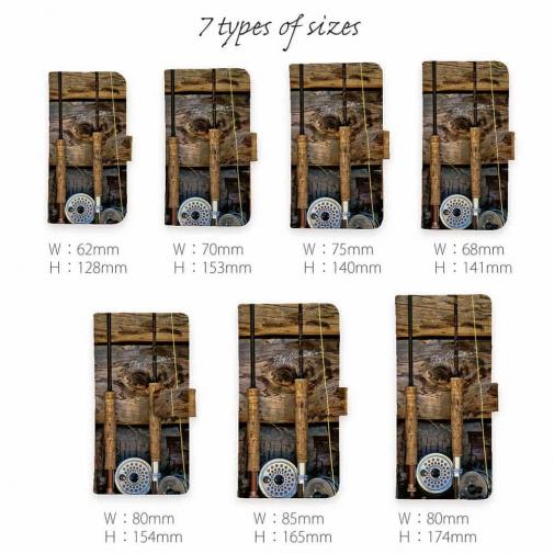 【手帳型】フライロッド