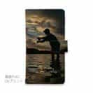 【手帳型】夕暮れのフライフィッシング