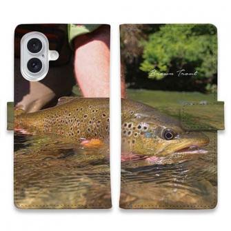 【手帳型】ブラウントラウト