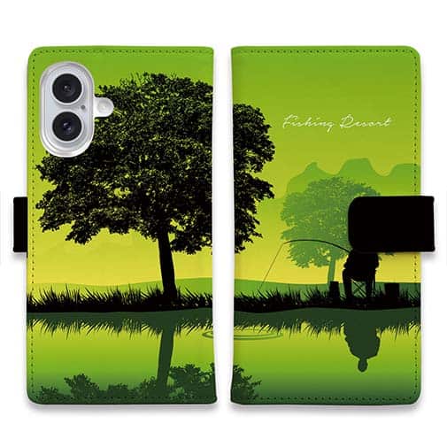 【手帳型】フィッシングリゾート