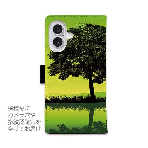 【手帳型】フィッシングリゾート