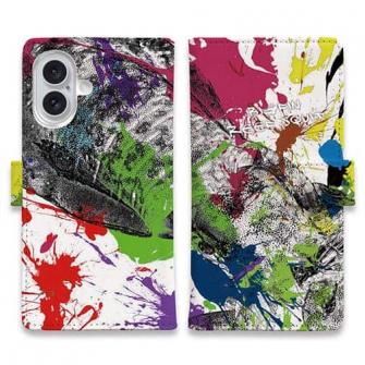 【手帳型】アオリイカ　ペンキペイント