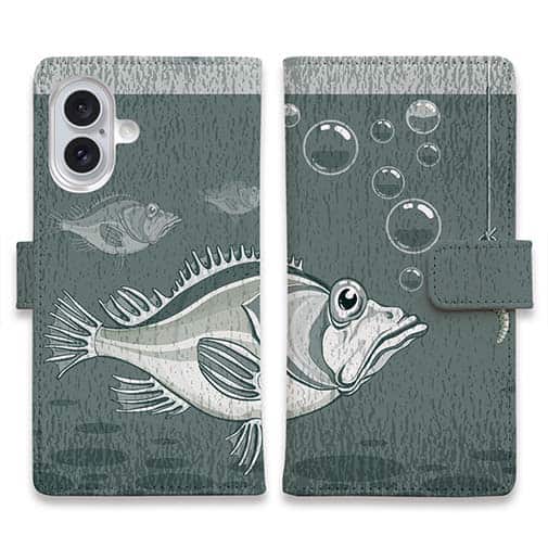 【手帳型】ミミズで魚を釣る!