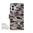 【手帳型】ブラックバス　迷彩大柄　アーミーカラー　パート2