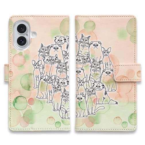 【手帳型】イエネコいろいろ