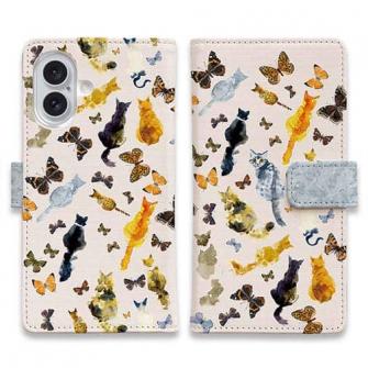 【手帳型】猫の背中