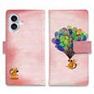 【手帳型】バルーンフェスティバルの猫