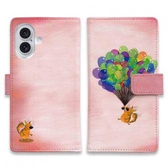 【手帳型】バルーンフェスティバルの猫