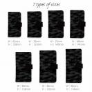 【手帳型】HEDGEHOG STUDIO　迷彩柄　ブラックバス　ニンジャ