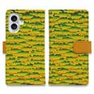 【手帳型】HEDGEHOG STUDIO　迷彩柄　ブラックバス　ホットタイガー