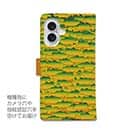 【手帳型】HEDGEHOG STUDIO　迷彩柄　ブラックバス　ホットタイガー