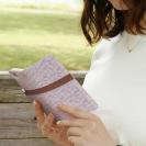 【手帳型】Love the life Pink